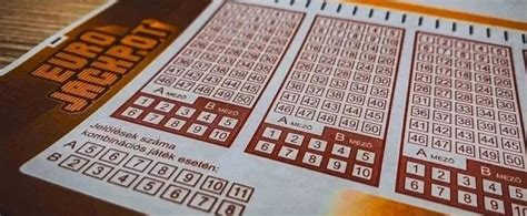Eurojackpot nyeroszámok .